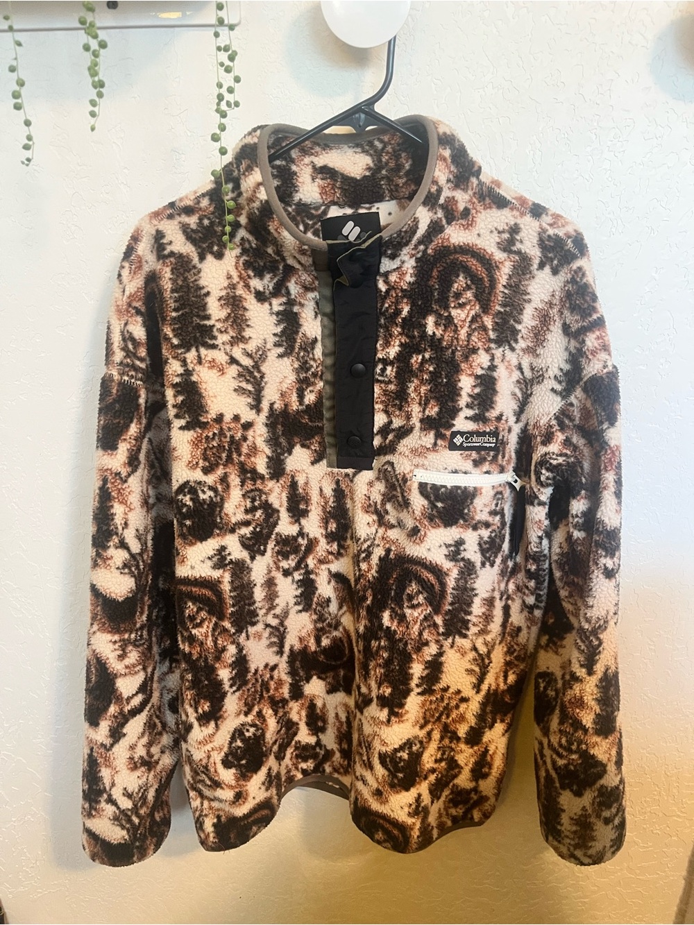 Columbia Helvetia Half Snap Fleece Pullover Jacket - Wolfscape